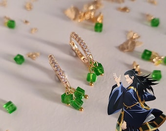 Pre order - Suguru Geto inspired earrings - Jujutsu Kaisen
