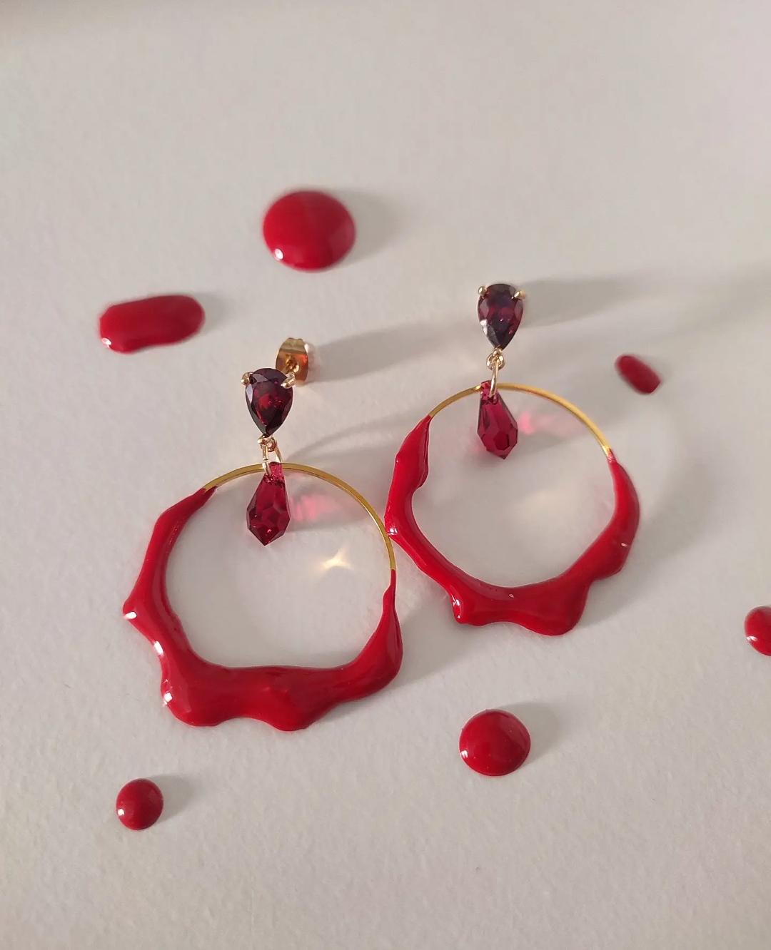4-Pair Gojo & Geto JJK Earrings - Anime Cosplay Acrylic Ear Clips For Jujutsu Kaisen Fans