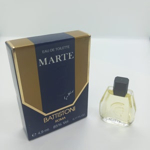 1986 Marte by Battistoni Eau de Toilette 4.9ml Vintage Rare