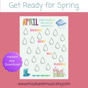 Övningsupplägg för aprilshowers (digital nedladdning)/Pianolektioner