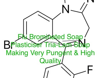 Flu Brominated Soap Plasticiser Tria-Lam Soap Making Very Pungent & High Quality, Optional Amber UV Protective Glass Bottle