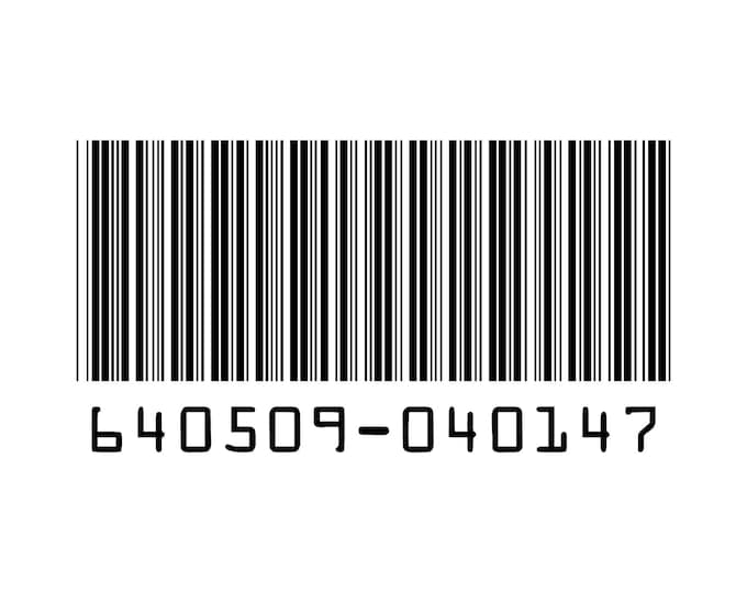 Hitman Agent 47 Barcode Temporary Tattoos Set of 18 ( Bulk Deal )