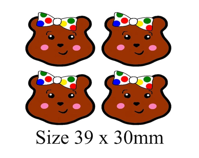 Pudsey's Girl Blush (Children in Need) Temporary Tattoo x 4