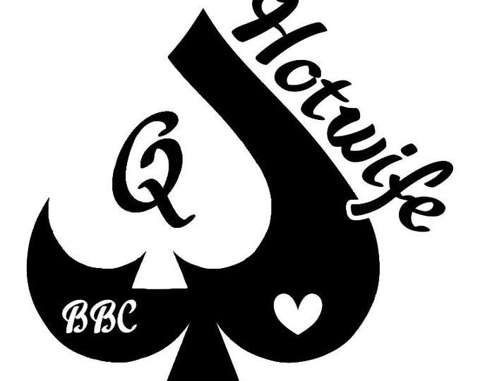 Hotwife Queen of Spades Tattoo, Cuckold, BBC