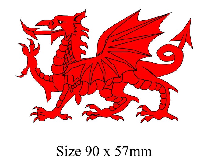 Welsh Dragon NESSA Gavin & Stacey Tattoo