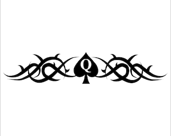 Queen of Spades Tribal Tattoo BBC, Cuckold, Role Play