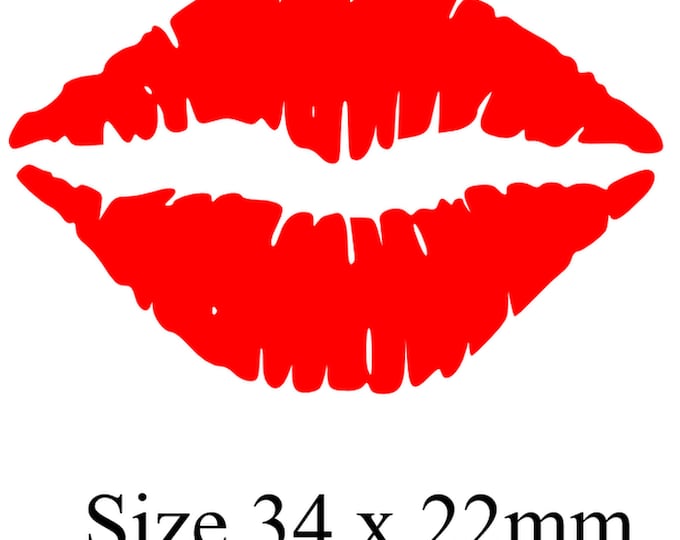 Red Lips Temporary Tattoos Cuckold, Role Play