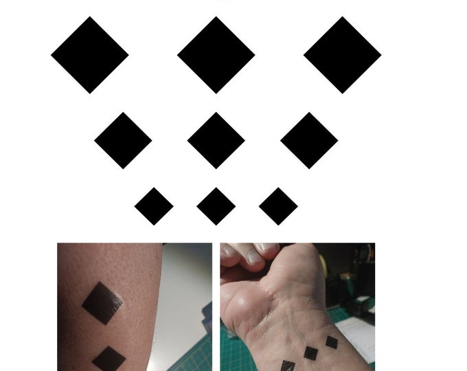 The Weekend Trilogy Inspired Diamond Tattoos