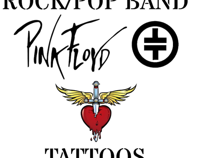 Celebrity Rock / Pop Band Tattoo