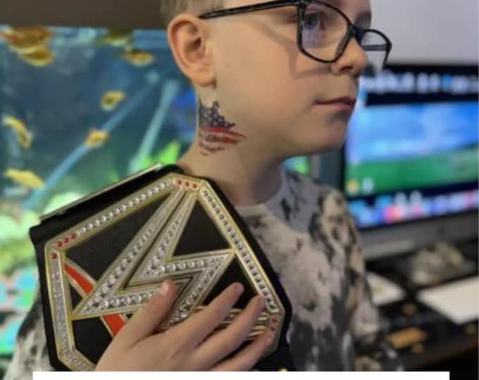 Kids Size Cody Rhodes Inspired Neck Tattoo Set of 2 Fancy Dress Custom Printed