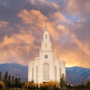 Layton Utah Temple Photo | wall art | photograph
