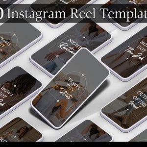 40 Instagram Reels Vorlagen | Instagram Rolle Cover | Kosmetikerin Marke | Soziale Medien | Youtube Branding | Youtube Banner | Post Vorlage