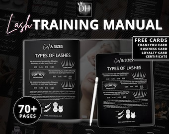 70+ Lash Training Manual | Lash Extension Manual, Lash Course Manual, Lash Course Training, Lash Ebook Template, Lash Extensions Guide