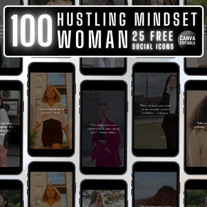 100 videos de mujeres con mentalidad emprendedora, videos de citas motivacionales de mujeres con mentalidad emprendedora, videos de marketing digital con derechos de reventa maestra MRR