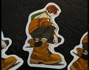 Chilchuck Timbs 2.5 Sticker Dungeon Meshi - Etsy
