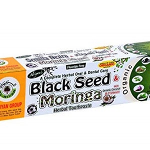 100% schwarze Samen und Moringa Zahnpasta - 7,5 oz