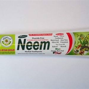 100% Gemüsemischung Neem Essential Zahnpasta - 7,5 oz