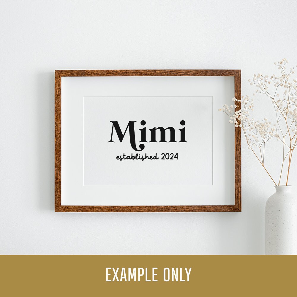 Mimi Est 2024 SVG Digital Download Pregnancy Announcement Mimi Reveal Cut Files Announcement ...