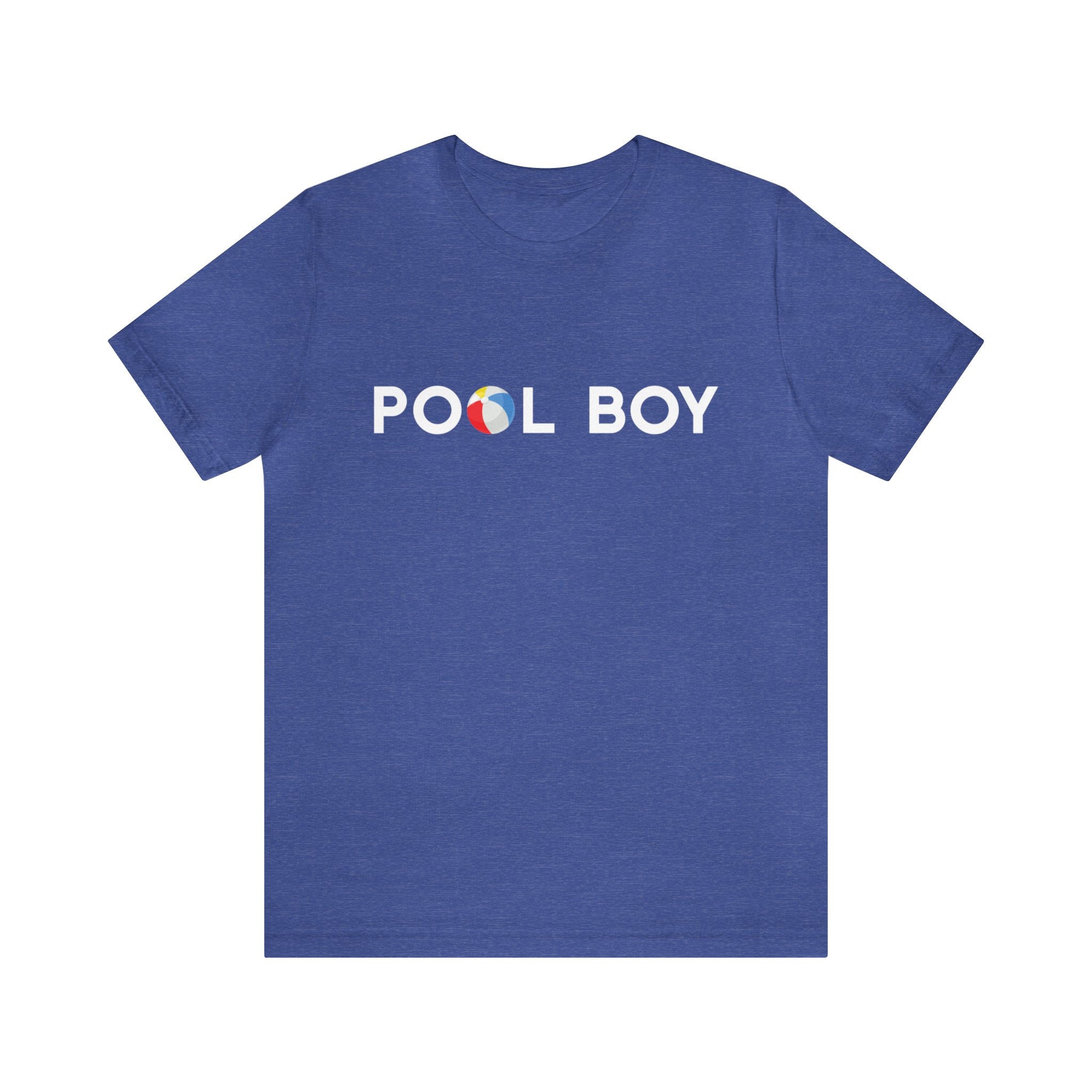 Pool Boy Tshirt Pool Boy Tee Beach Ball Pool Boy Tshirt Etsy