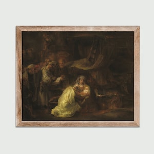 The Circumcision (1661) by Rembrandt van Rijn, Vintage Painting, Classic Art Print, Wall Decor, Digital Download, Printable Art