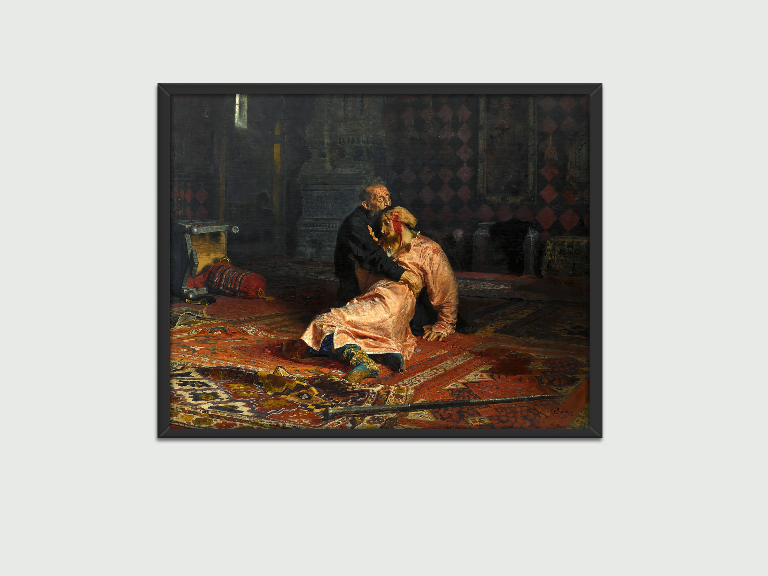 IVAN THE TERRIBLE AND HIS SON visual data 7