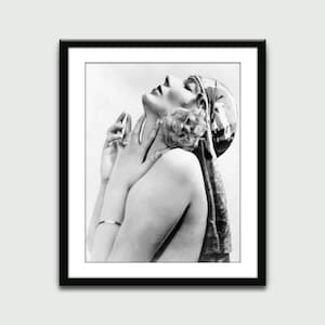 Vintage Flapper Girl Photo, Vintage Print, Wall Art Print, Wall Decor, Home Decor, Digital Download, Printable Art