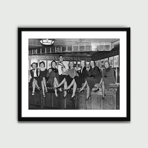 Women at Bar Prohibition Photo, Vintage Print, Wall Art Print, Wall Decor, Home Decor, Digital Download, Printable Art