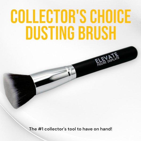 Action Figure Dusting Brush - Designed for cleaning collectibles, action figures, Gunpla, figurines, FunkoPop, Hot Wheels, and More!