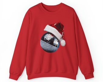 Discoball Santa Sweatshirt