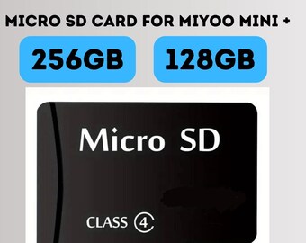 SD CARD ONLY - Miyoo Mini Plus OnionOS Preloaded MicroSD Card Plug & Play!!