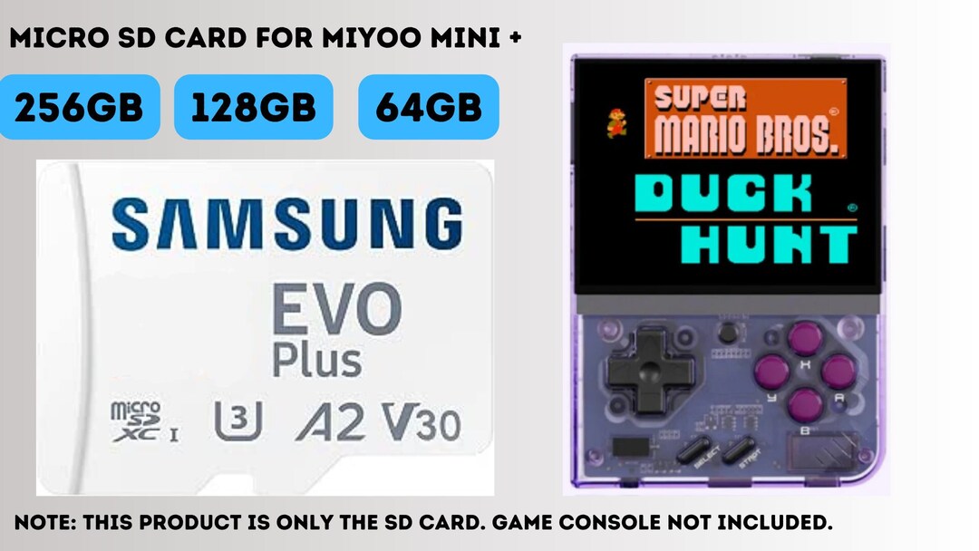 SD CARD ONLY Miyoo Mini Plus Onionos Preloaded Microsd Card Etsy