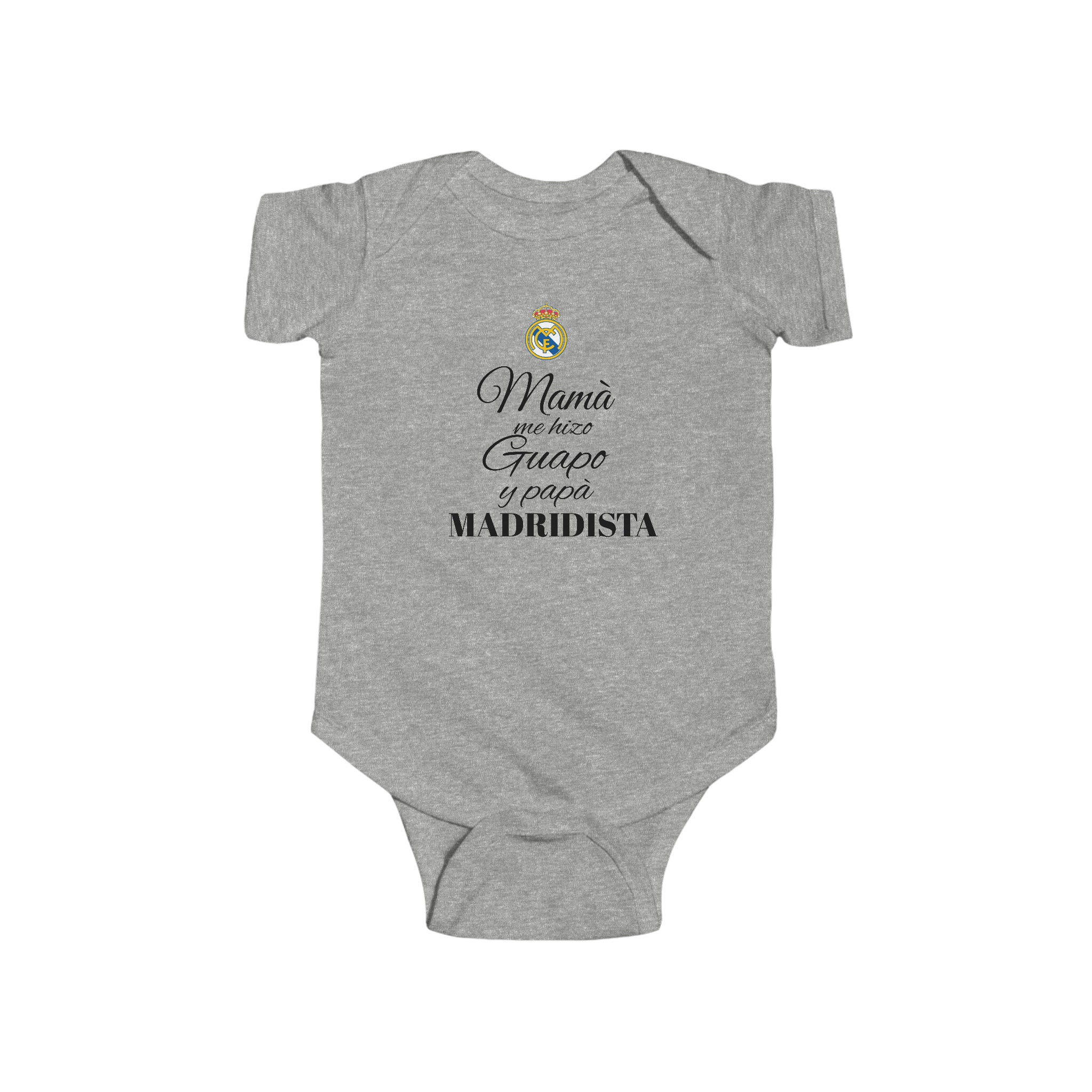 thumbnail image 2 of Smartketing Baby Real Madrid C.f. Official Second Kit Bodysuit, Blue, 24 2 of 12