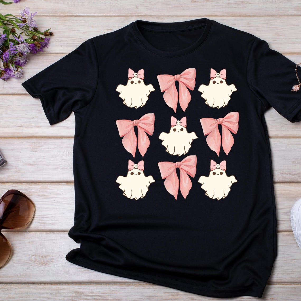 Ghost Coquette Png | Ghost and Bow Coquette Png | Halloween Ghost Bow ...