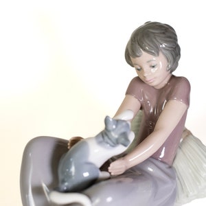 Lladro girl kittens - Etsy 日本
