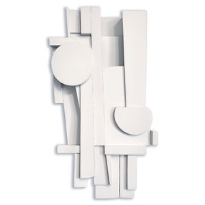 Minimalist Abstract Wall Sculpture