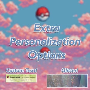 Extra Personalization Options for Cards