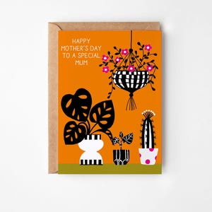 Cartão de Saudações do Dia das Mães | Plantas