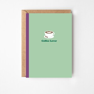 de voeux pour amateur de café | Carte café