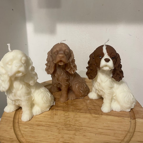 Spaniel Candle - Cocker / Springer / King Charles