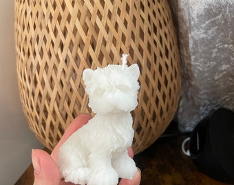 Westie - kaars West Highland Terrier