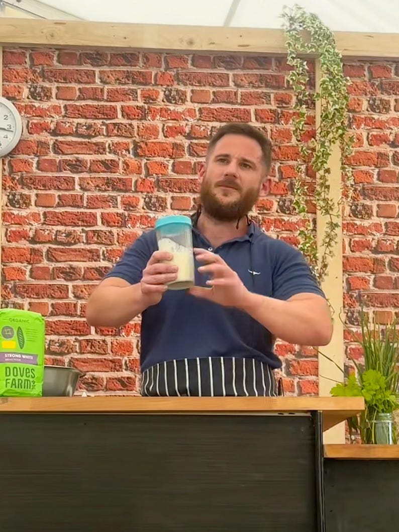 Sourdough Baking Demonstration at the Herts County Show 2025
