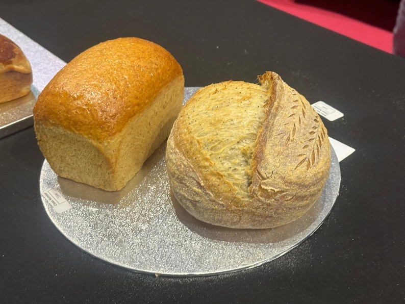 poppy seed sourdough, and beer malt bread.