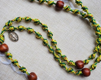 PREPARE Knotted Rosary Rope Rosary twine Rosary Cord Rosary First ...