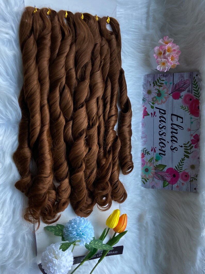 60 Darling Empress Curly Braid Prestretched Hair Extension, French