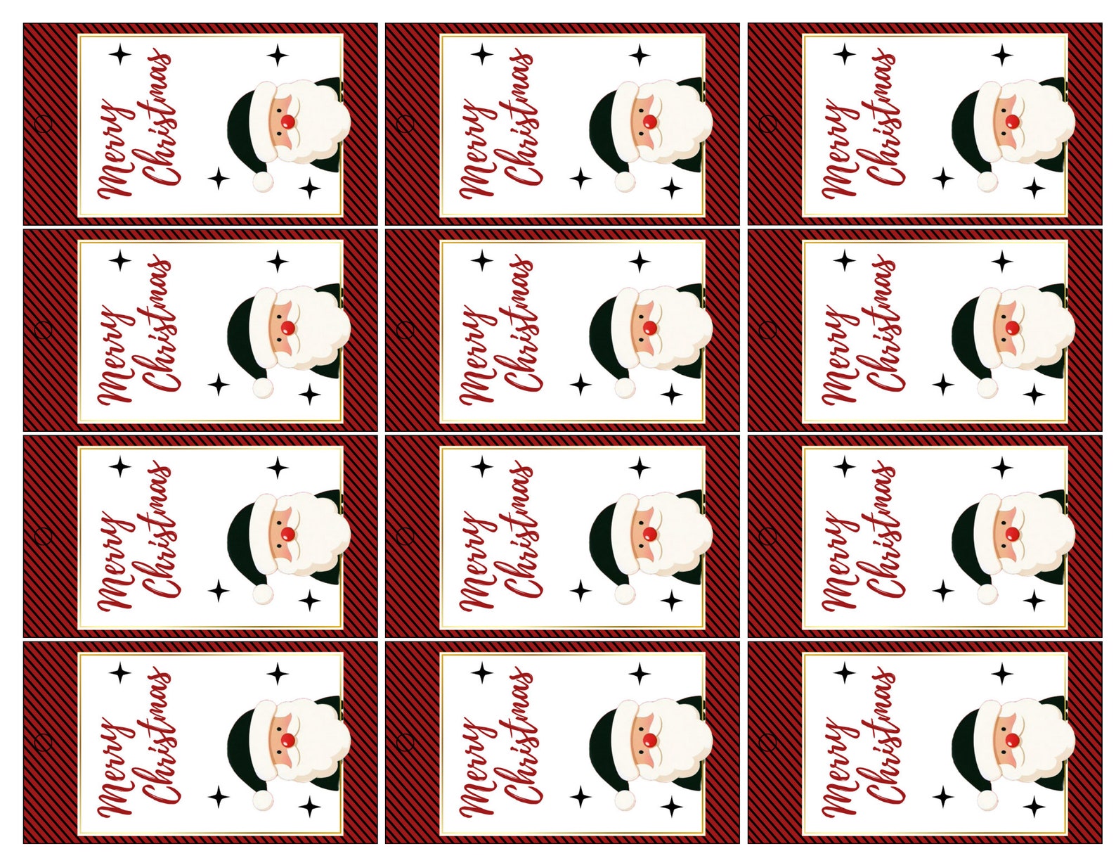 Digital Christmas Party Invitation, Bold Christmas Party, Editable ...