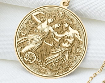 Demeter, Persephone and Hades Pendant Necklace