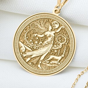 Lamis Pendant: Dionysian Forest Spirit Necklace, Nature Nymph Charm