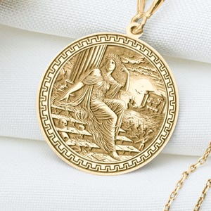 Cassandra Necklace – Greek Seer Princess Pendant, Symbol of Intuition, Prophecy & Unheard Truth, Mythic Feminine Power Amulet, Seer Gift