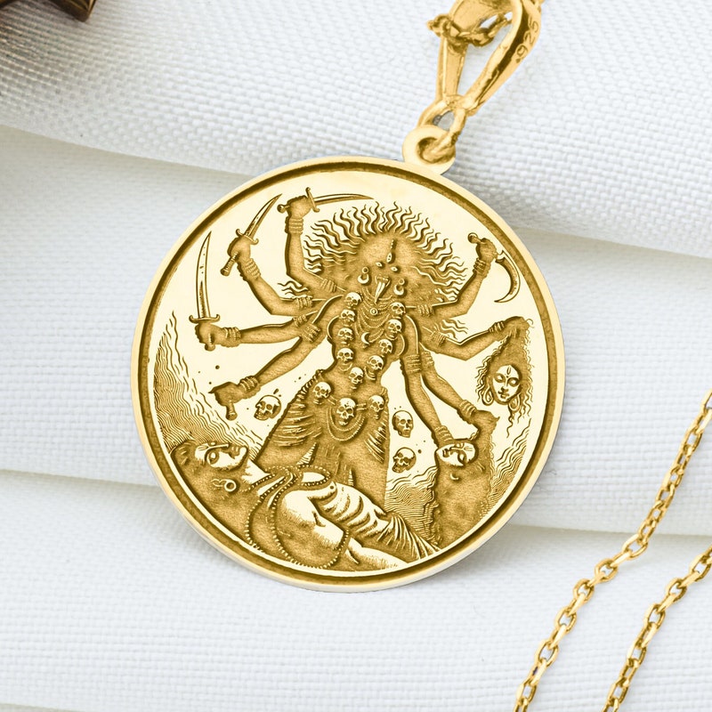 Kali Cabochons Necklace - Gold main image 1
