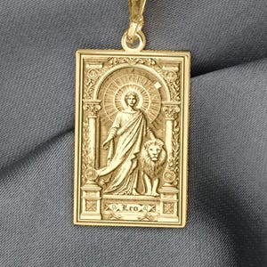 Leo Zodiac Pendant: Mythic Lion Charm Necklace, Strength Talisman